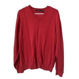 Greg Norman Sweater Red Size XL  Pull Over Golf activewear